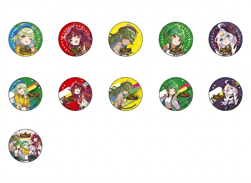 オリジナルホロ缶バッジ(ランダム) 25周年記念ドラゴン娘 ver.