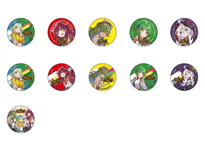 オリジナルホロ缶バッジ(ランダム) 25周年記念ドラゴン娘 ver.
