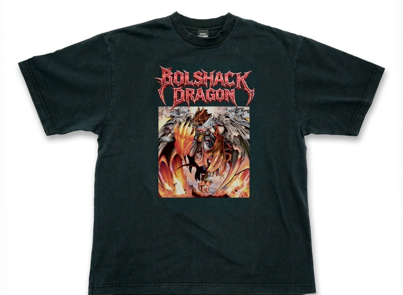 デュエル・マスターズ TOKYO MADNESS CLUB メタルTシャツ ボルシャック・ドラゴン (M/L/XL)