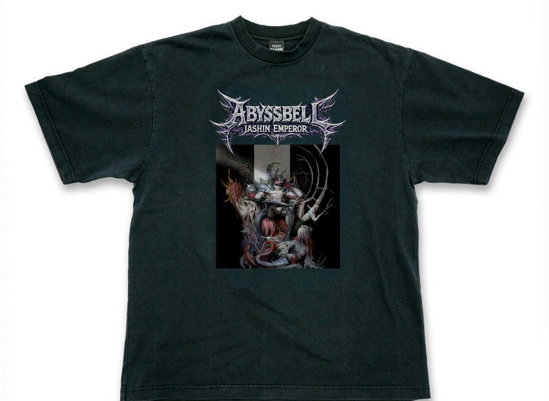 デュエル・マスターズ TOKYO MADNESS CLUB メタルTシャツ アビスベル=ジャシン帝 (M/L/XL)